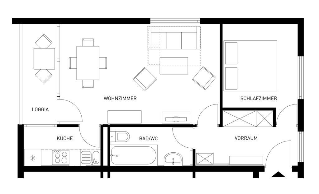 באד גסטיין Ferienwohnung Sonnblick חדר תמונה